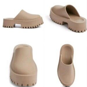Jeffrey Campbell Tan Mules
